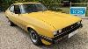 1982 Ford Capri 1 6 Ls Ohc Pinto 4 Speed Manual In Jasmine Yellow With Steel Grey Striped Interior