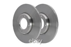 2X BRAKE DISC FOR FORD CAPRI/II/Mk/III TV 17 H 1.7L LACLCELCN/CLELEC 1.6LJ1E