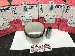 4 x FORD 2.0 OHC PINTO MAHLE PISTONS STD High Compression 0142100