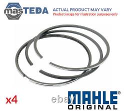 4x MAHLE ORIGINAL ENGINE PISTON RING SET 014 22 N0 A STD NEW OE REPLACEMENT