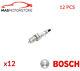 Engine Spark Plug Set Plugs Bosch 0 242 236 571 12pcs G New Oe Replacement