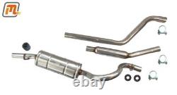 FORD ESCORT MK2 EXHAUST SYSTEM STAINLESS OHC 1.6-2.0L RS 2000 & MEXICO Big Bore