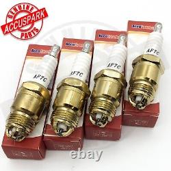 Ford Escort 2.0 OHC1976-1980 Accuspark, Copper Spark Plugs AF7C, F7YC, AP6FS X4