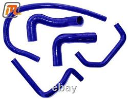 Ford Escort MK1 Radiator Hose Kit OHC 2.0L RS 2000 Silicone Blue 5 Piece Set