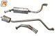 Ford Escort Mk2 Exhaust System Stainless Steel Ohc 1.6-2.0l Rs 2000 & Mexico