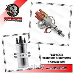 Ford Pinto Electronic Distributor OHC 4 Cyl Engine with Viper Dry Ballast Coil
