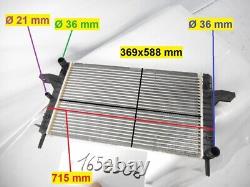 Ford Sierra Engine Cooling Water Radiator Ohc 1.6 Engine from 10/86-12/8