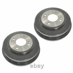Genuine TRW Pair of Rear Brake Drums for Ford Cortina OHC 1.6 (04/1972-02/1976)