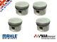 4 X Ford 2.0 Ohc Pinto Rs 2000 Capri Mahle Pistons Std 90.83mm High Comp