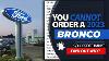 Ford Pas De Nouveaux Ordres Le 9 12 2023 Bronco Order Banks