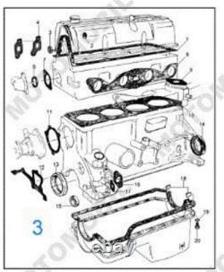 Kit D'étanchéité Moteur Complet Ohc 2.0i 74-85kw (moteur D'injection) Ford Scorpio Mk1