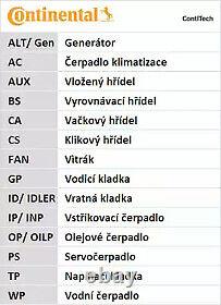 Kit de courroie de distribution Ct687k1 / Kit de courroie de distribution Contitech Neuve de Remplacement OE