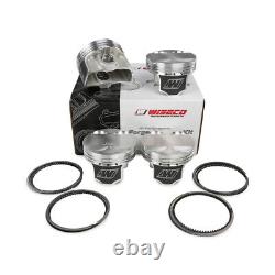 Wiseco Piston Kit Pour Ford 2.0 Ohc/pinto 91,5mm Bore/0,72mm Os & 9,2 Cr